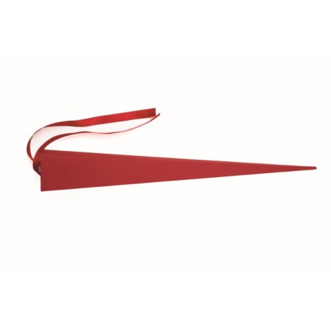 CONI ROSE BAG KRAFT ROSSO 7X68CM.